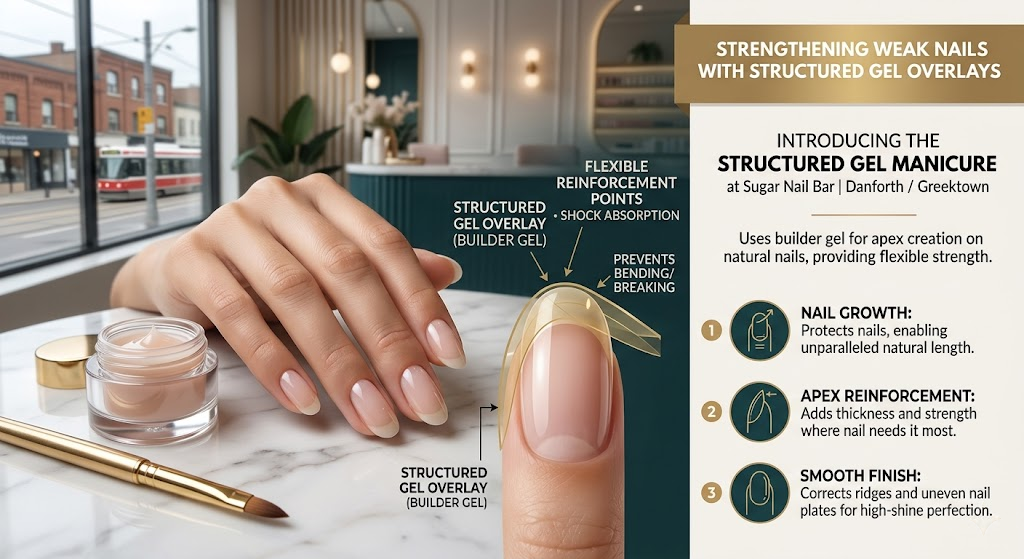 Why a Structured Gel Manicure is the Best Choice for Weak Nails: Danforth Guide