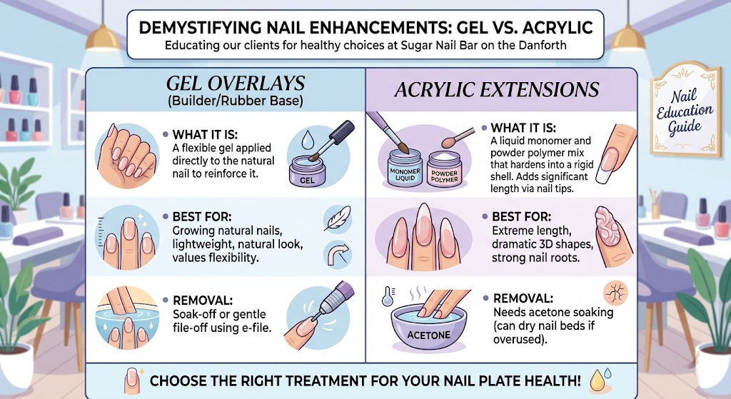 Gel Overlay vs. Acrylic Extensions: Which Nail Enhancement is Right for You?